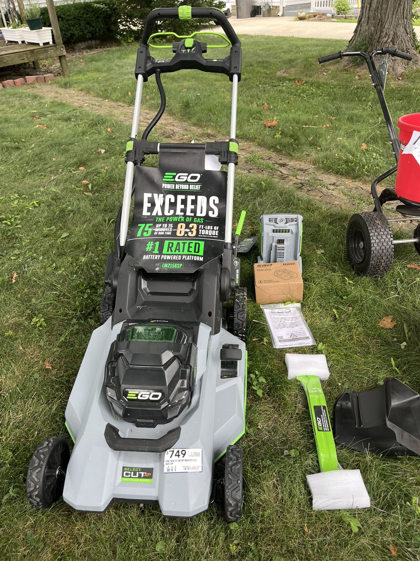 NEW-Ego LM2156SP Self-Propelled Lawn Mower