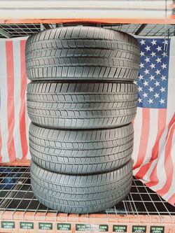 ✅ 4 USED TIRES LT275/65R20 MICHELIN DEFENDER LTX AS LOAD E TOTAL PERFORMANCE BY MICHELIN 2756520