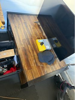 Couch and table