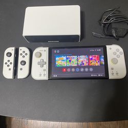 White Nintendo Switch OLED 320$