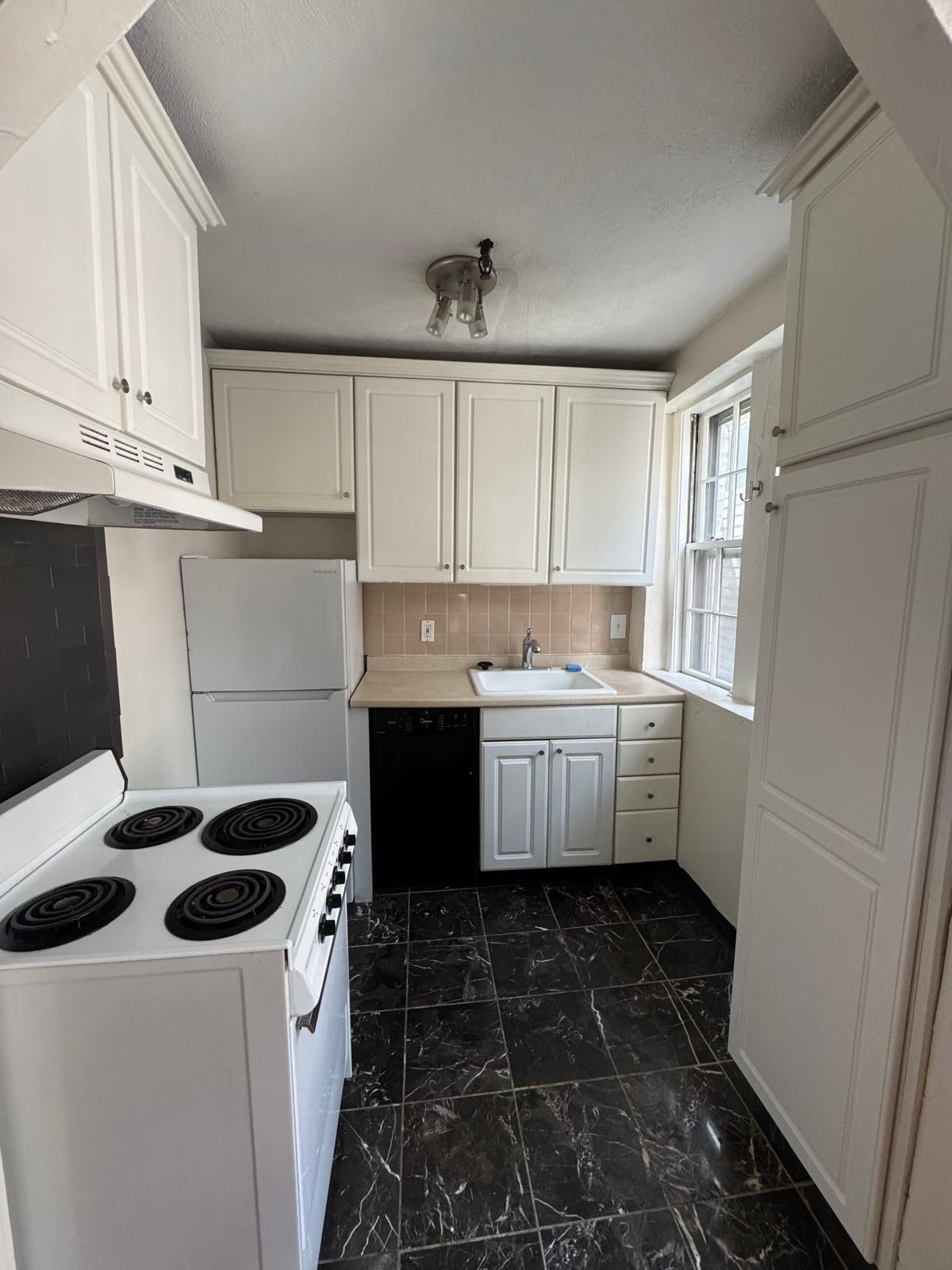 White Electric Stove