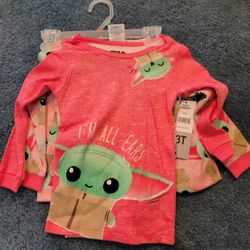BRAND NEW WITH TAGS STAR WARS 4 PIECE MIX-N-MATCH PJ'S  SIZE 3T SEE DESCRIPTION 