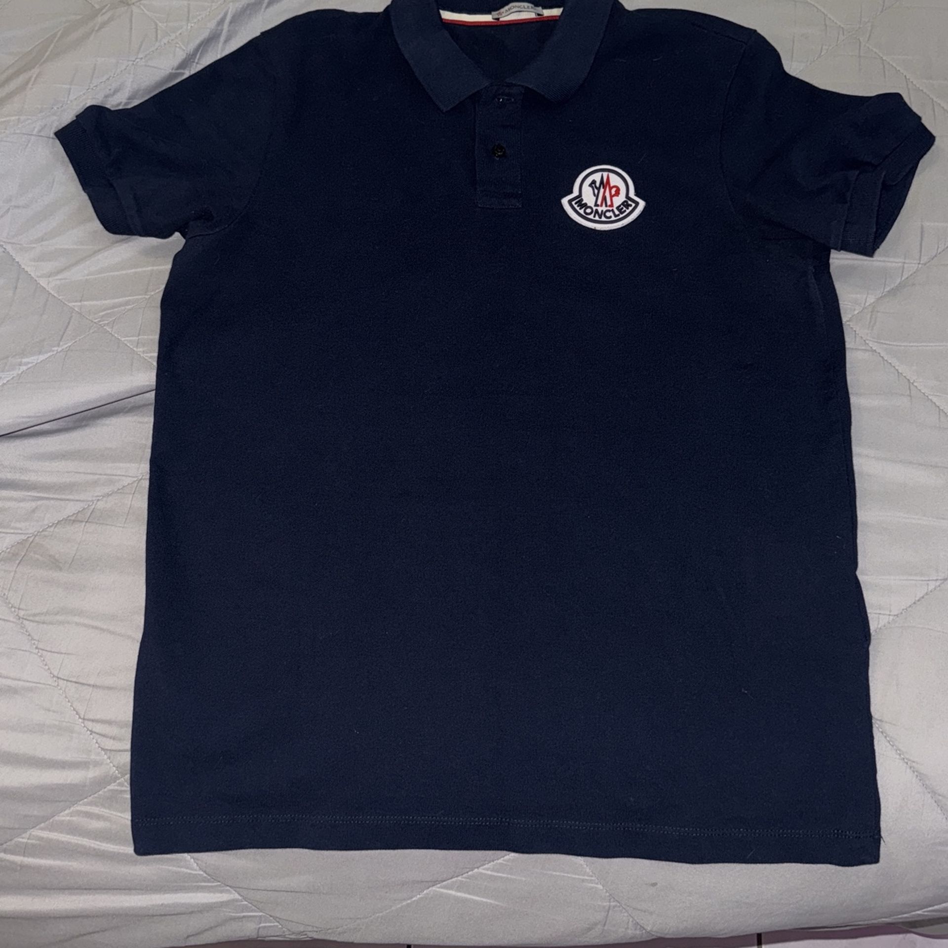 Moncler Polo Navy
