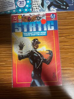 Static #1 Collector’s Edition $2.95 Variant 1st Static Shock DC Milestone 1993 N