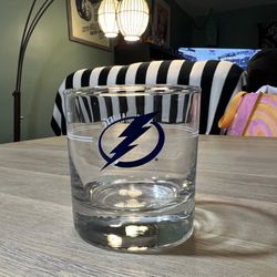 Tampa Bay Lightning NFL Hockey Jack Daniels Glass