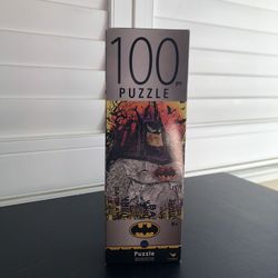 New Never Opened 100 Pc Batman Kids Puzzle Game