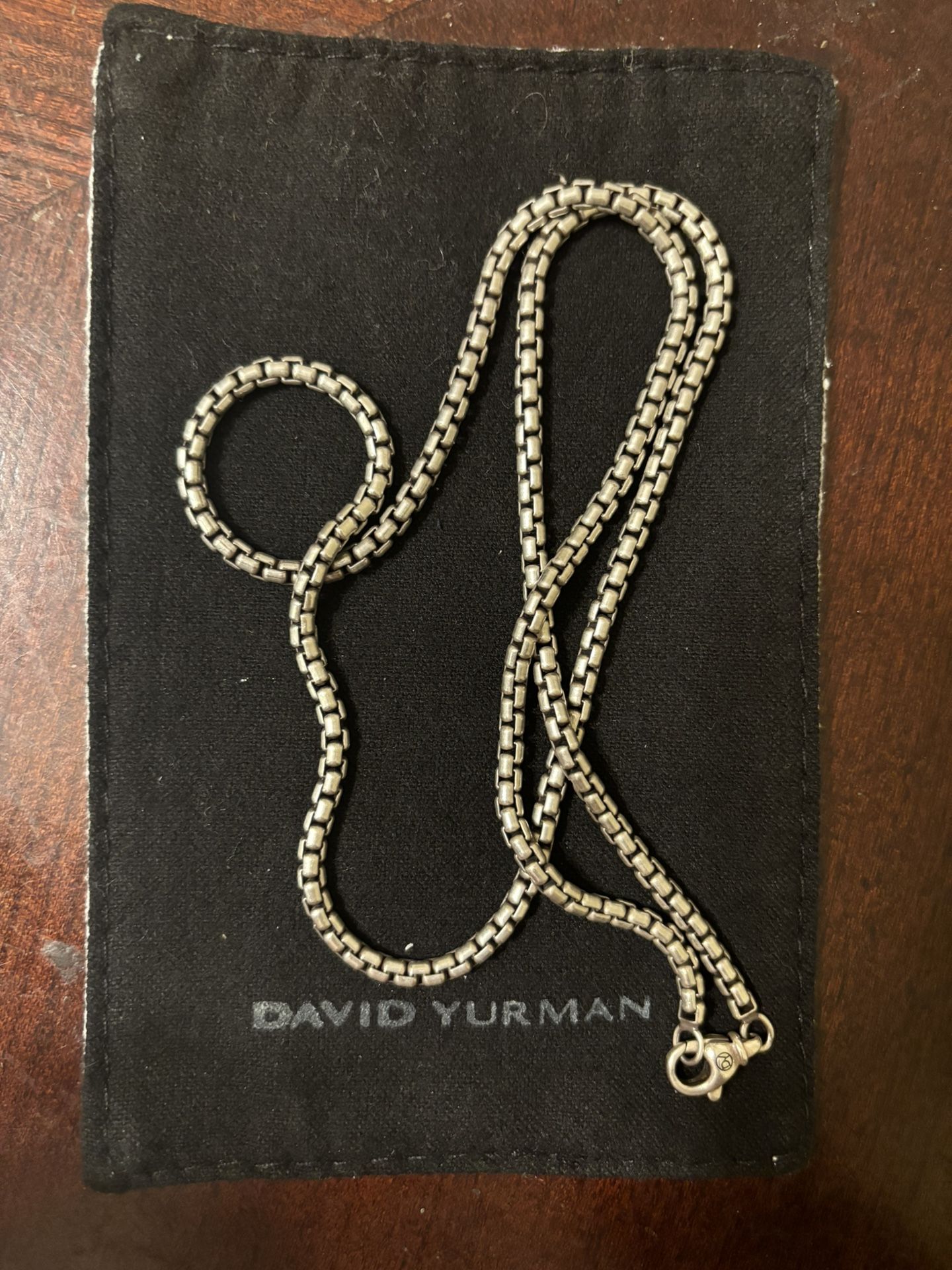 2 men’s David Yurman Necklaces