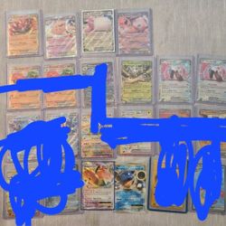 Pokemon Card Lots Of EX Cards 