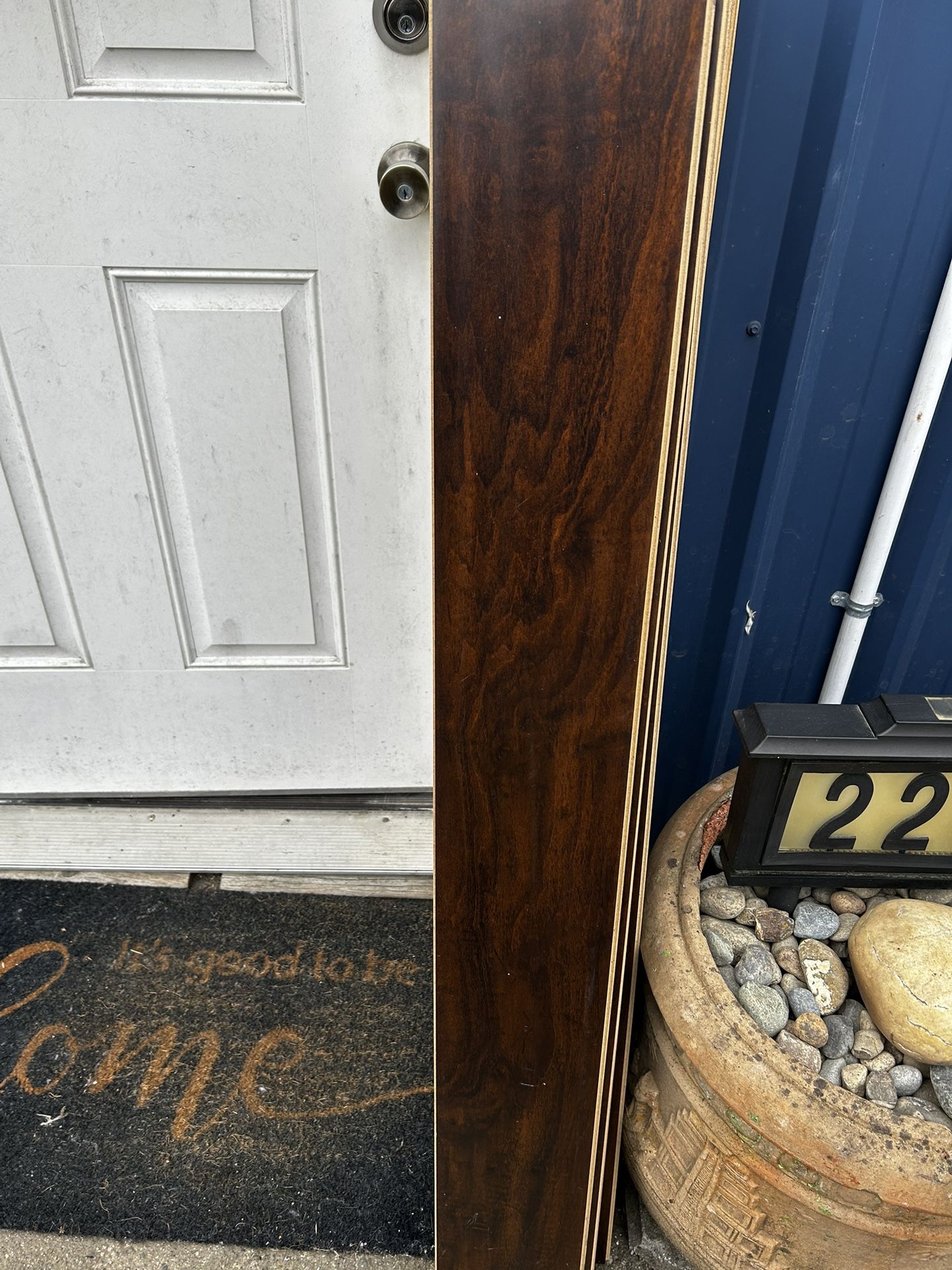 Dark Brown , Waterproof Vinyl Flooring Pieces