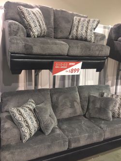 2Pc Sofa and Loveseat Set Sale