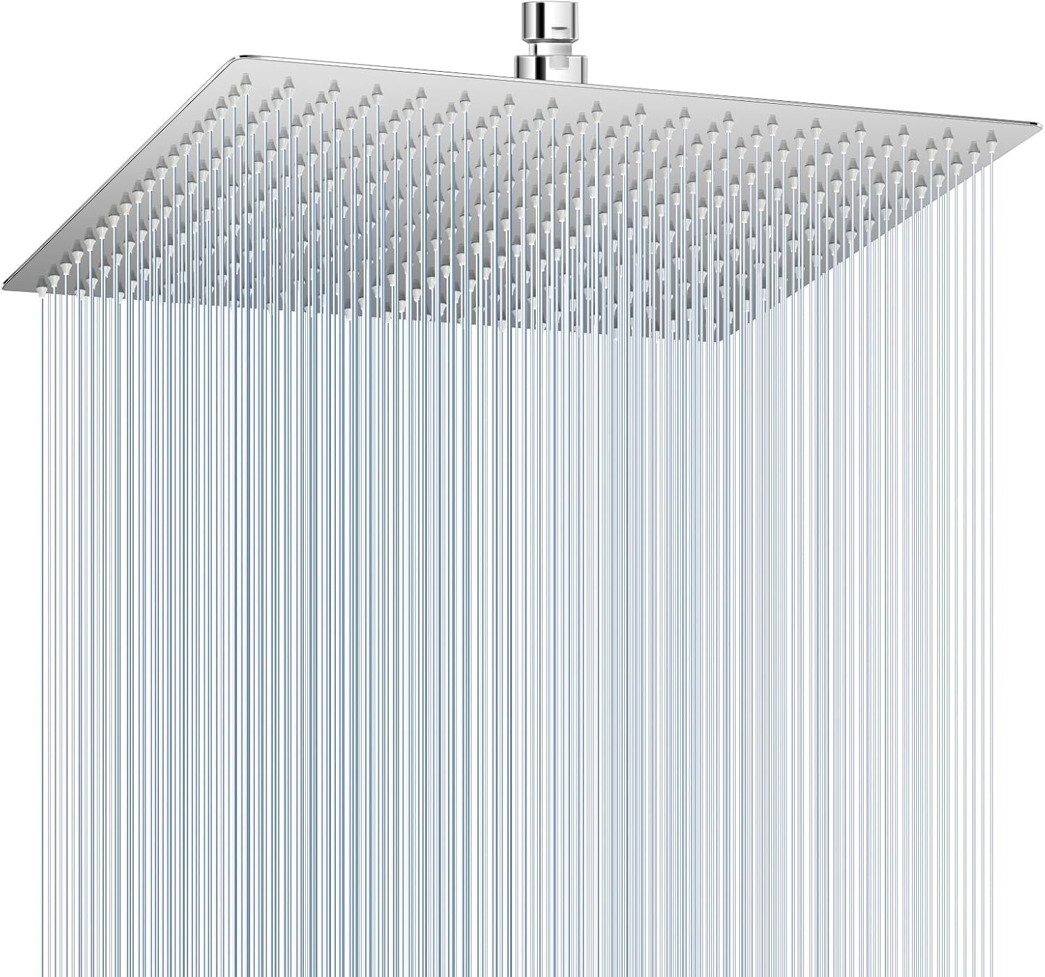 16 inch Large Rain SHOWER HEAD Ceiling Mounted