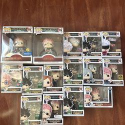 JUJUTSU KAISEN FUNKO POP COLLECTION