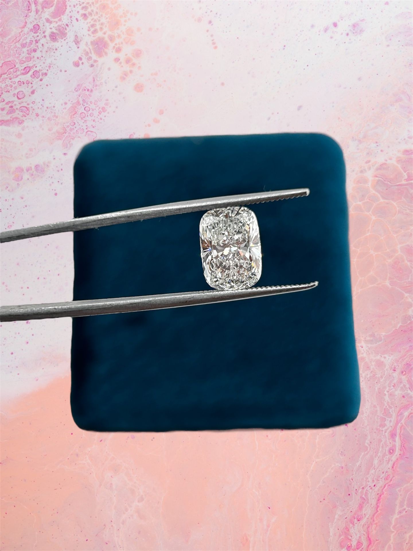 3.01 Ct Lab Grown Cushion Cut Diamond