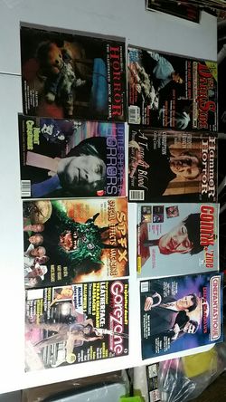 Horror magazines