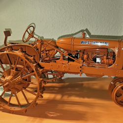 FRANKLIN MINT ALLIS CHALMERS STEEL WHEEL TRACTOR 