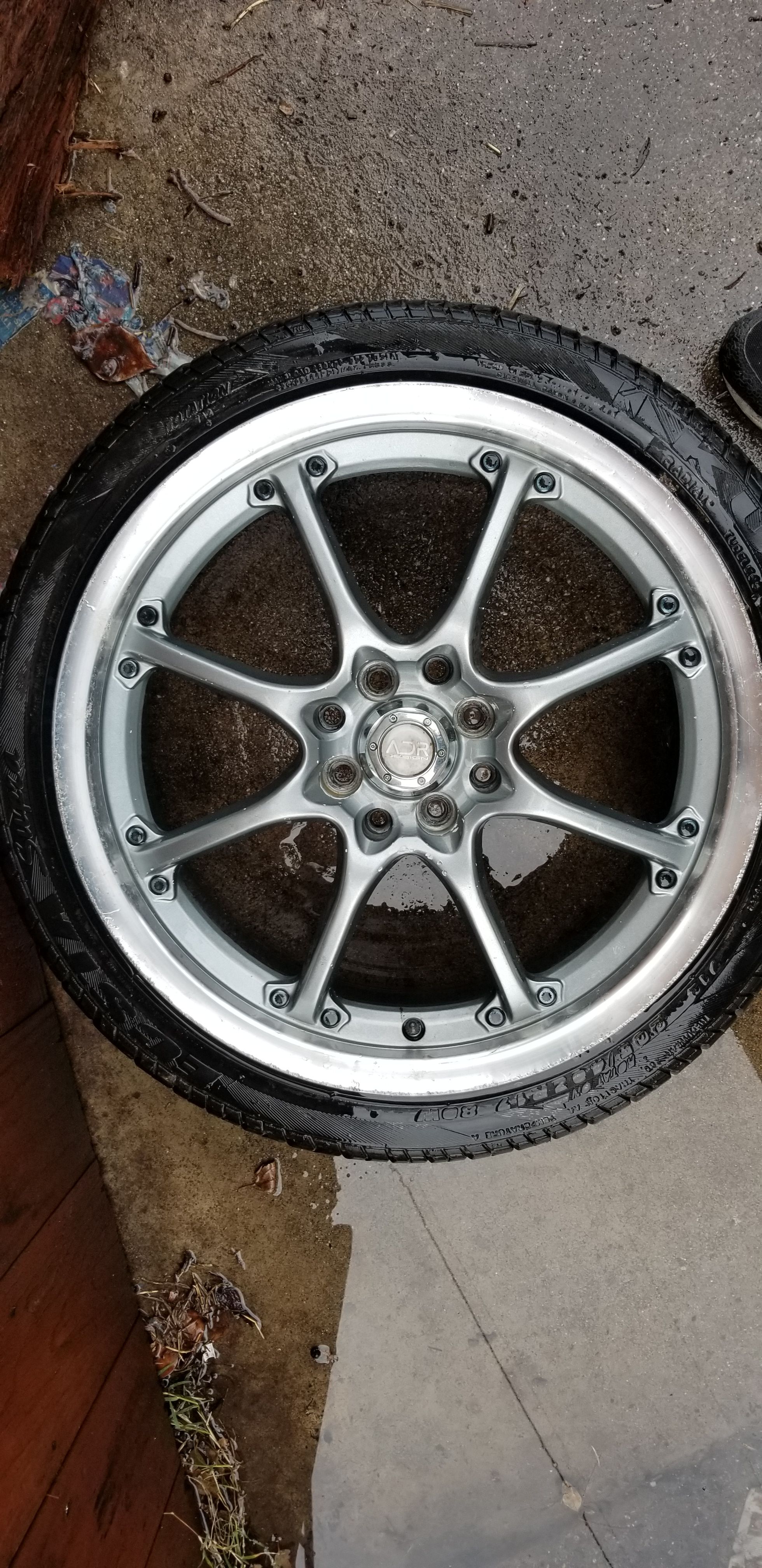 17 inch ADR sokudo 8 wheels