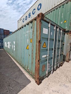40ft x 8ft Wind & Water Tight Shipping Containers For Sale