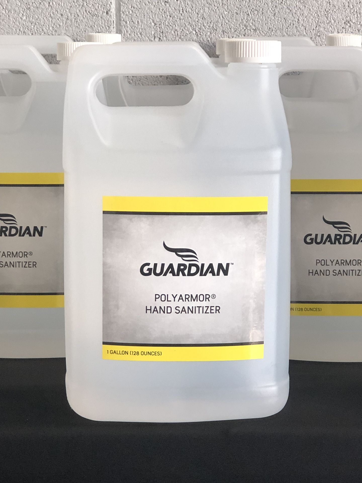 Guardian Polyarmor Hand Sanitizer - Liquid 1 Gallon Bottles