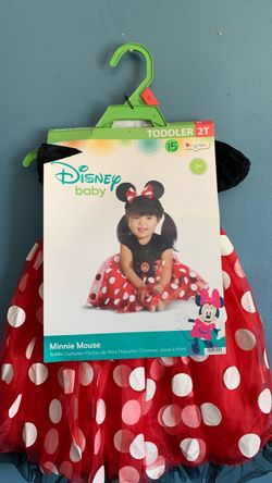 HALLOWEEN DISNEY MINNIE MOUSE BABY INFANT SIZE COSTUME