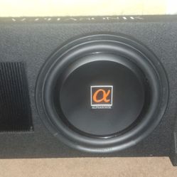 Alphasonic 12 With Built In Amp