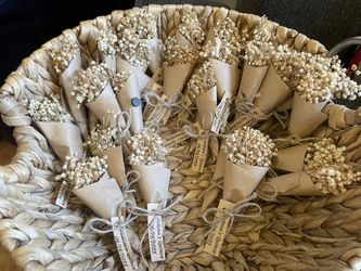 Party Favors Cute Dry Flowers W Magnet