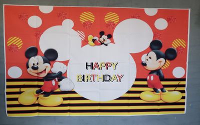 Mickey mpuse backdrop mickey mouse decorations