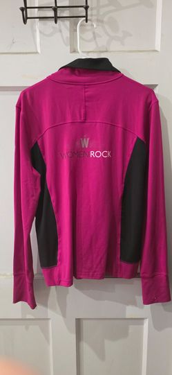 Women Rock Athletic Zip-Up Jacket