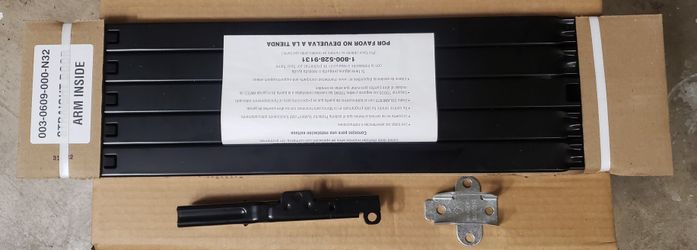 NEW Chamberlain LiftMaster Square Rail Kit 7' U Bracket Adaptor and Header Bracket Kit