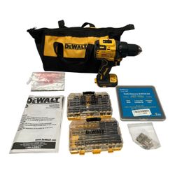 DeWalt DCD708 20V MAX Brushless Drill With Bag & Bit Sets