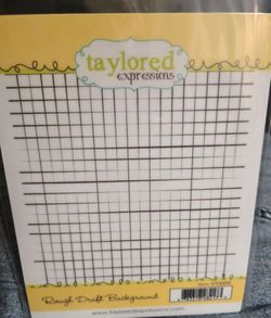 Taylored Expressions  Rouugh Draft Bbackground stamp