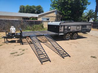 2017 rockwood esp 282tesp Toy hauled  pop up trailer