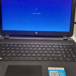 Hp 15-1233wn Laptop *for Parts Or Repair* Works When On Charger