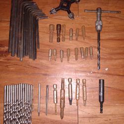 Lot Of Tools Bits N Allen Wrenches