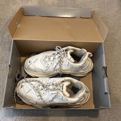 Balenciaga Triple S White Sneaker