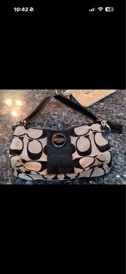 Beautiful Coach shoulder bag. Very good condition. Small spot bottom of purse. PRICE FIRM
