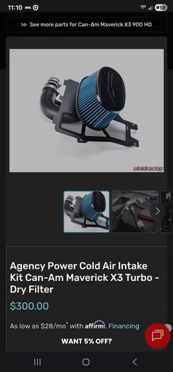 Agency Power Cold Air Intake