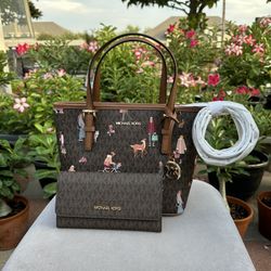 Michael Kors Purse And Wallet 