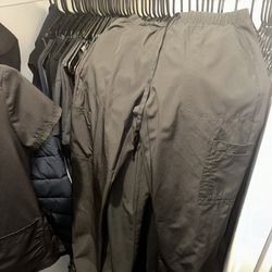 Black Scrub Pants Size XS 