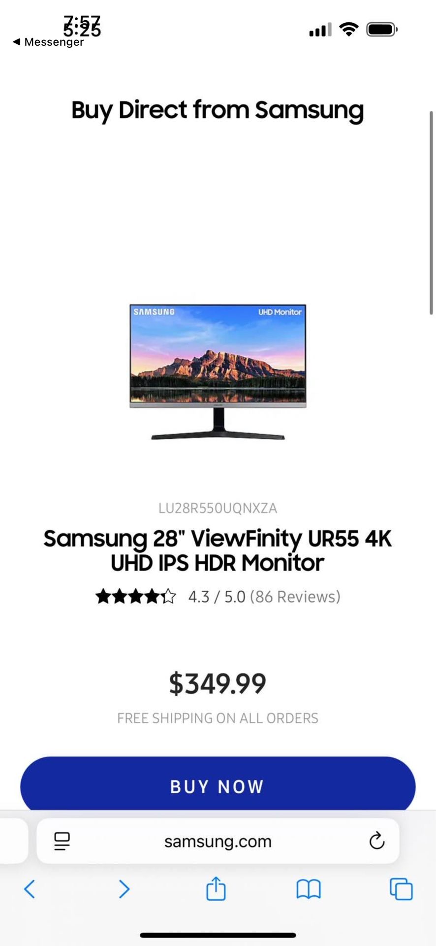 BASICALLY BRAND NEW SAMSUNG DESKTOP COMPUTER