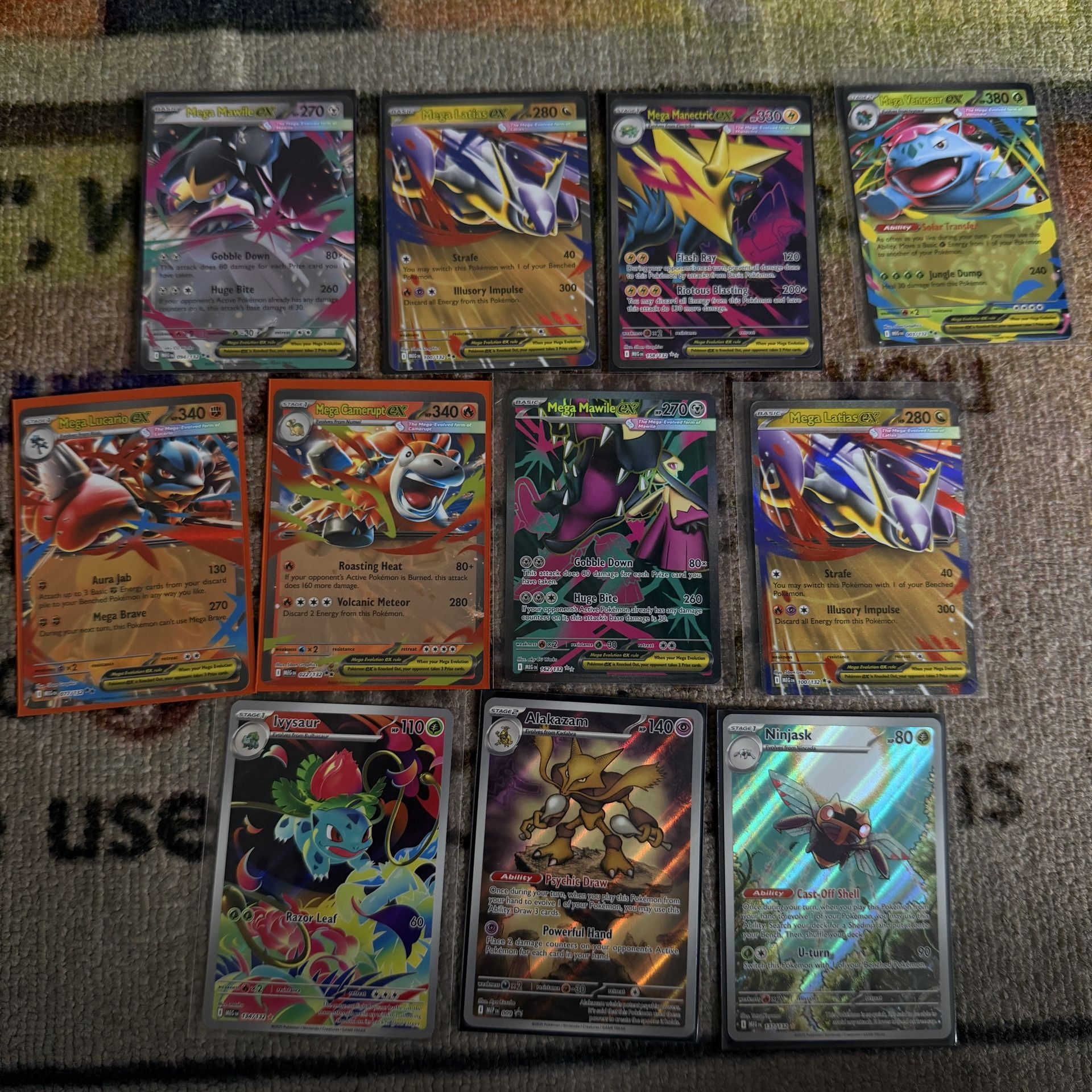 Mega Evolution Single Cards 