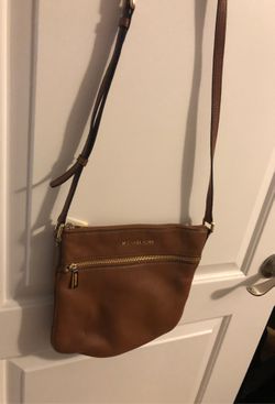 Michael kors Leather Messenger Bag