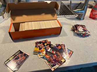 BOX OF RANDOM SPORTS CARDS FROM THE 1900s