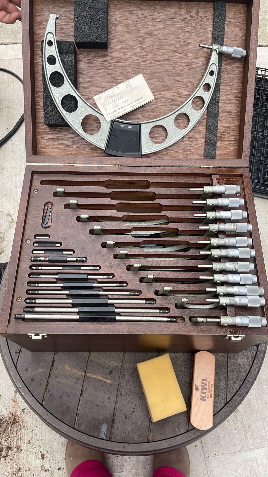 Outside Micrometers Set