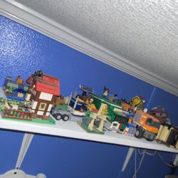 Legos All Togehter With Books and Pieces Included 