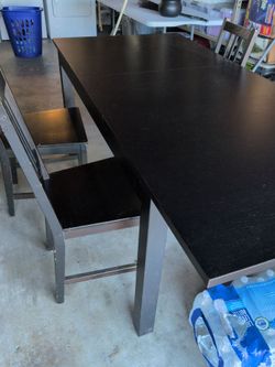 dining table and chairs
