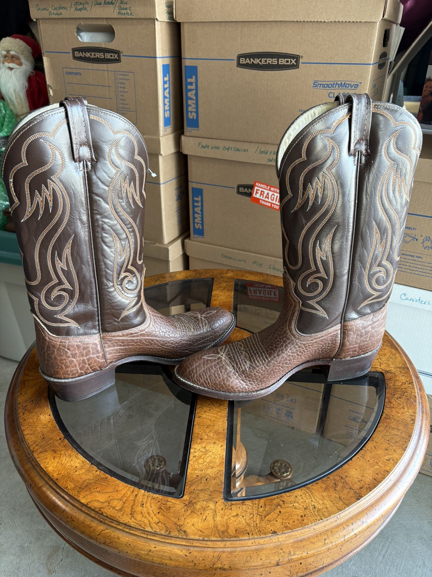 Acme Men's Leather Cowboy Boots- Like New