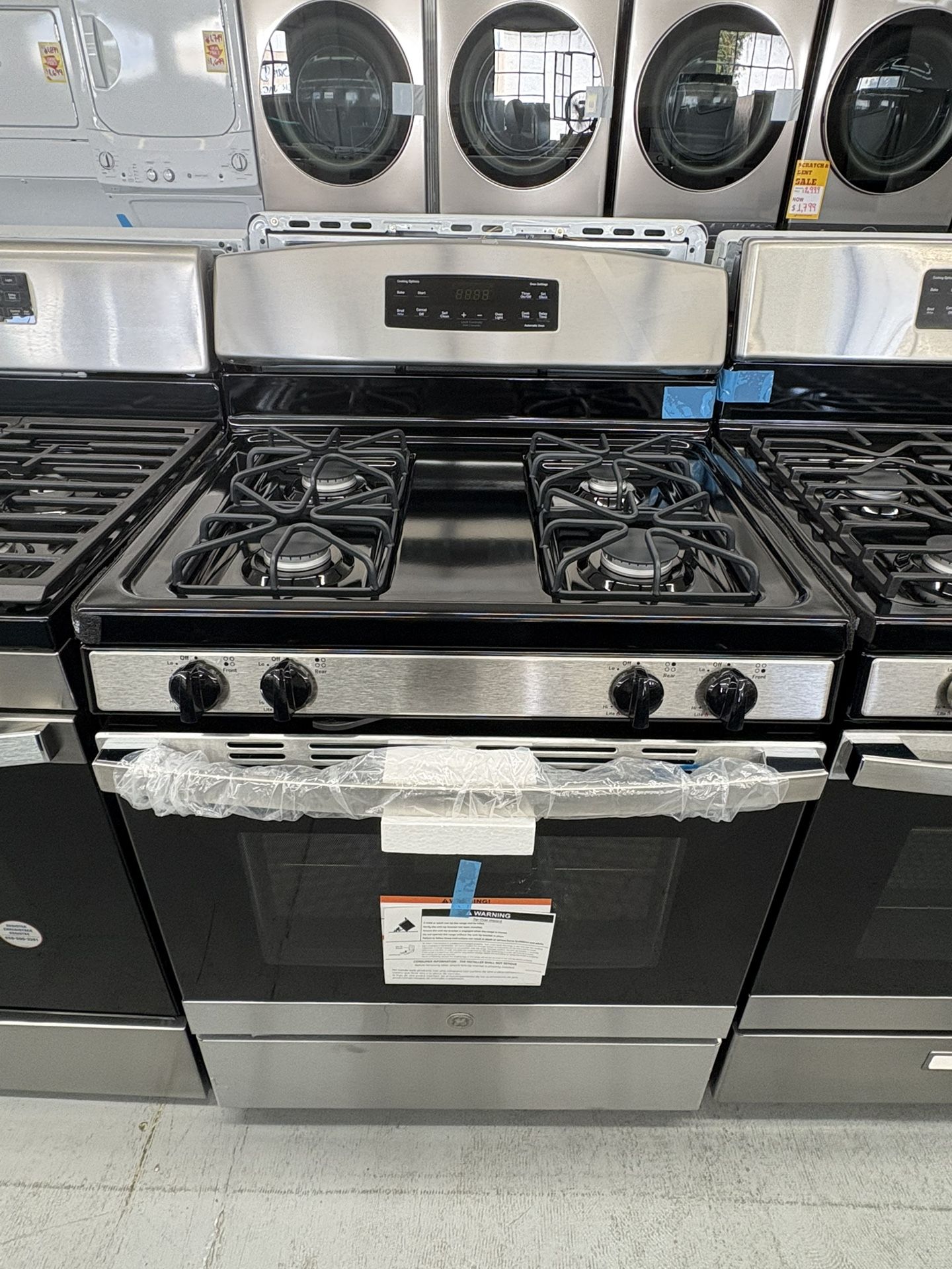 GE 30” Gas Stove
