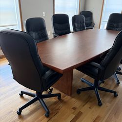 Conference Table with Chairs