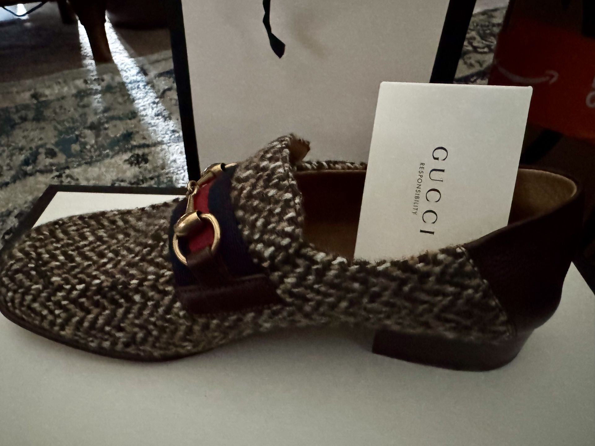 Brand New Gucci Loafers Sz 39