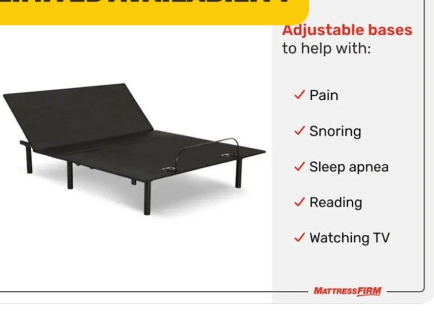 Adjustable King Size Platform Bed